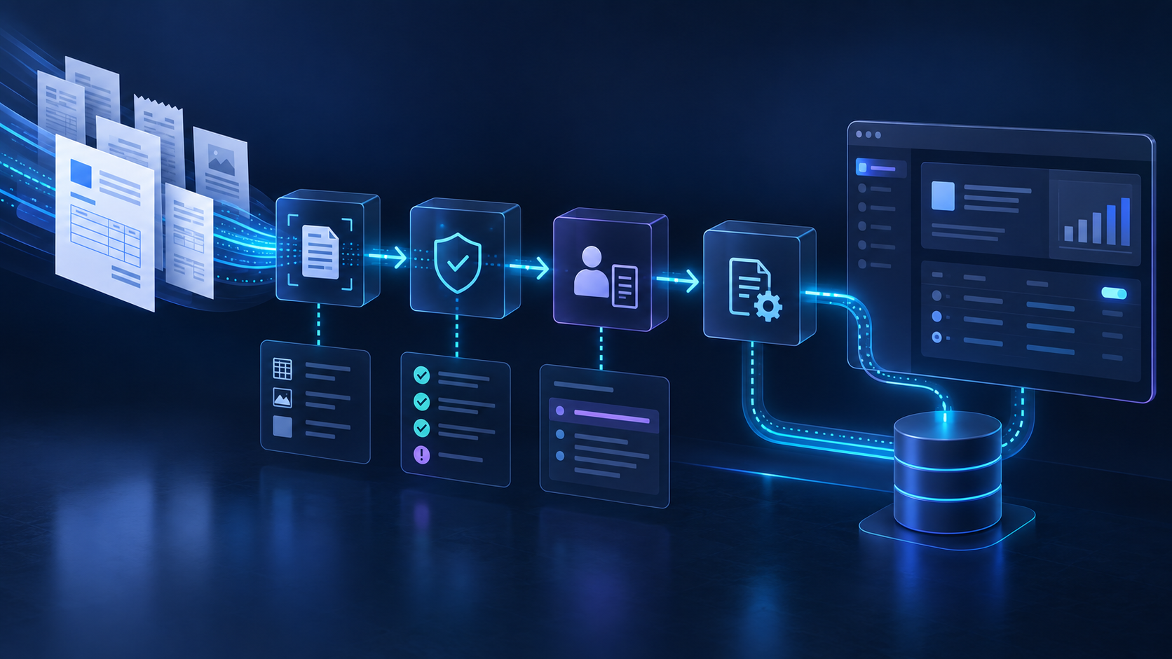 document workflows — production workflow and architecture