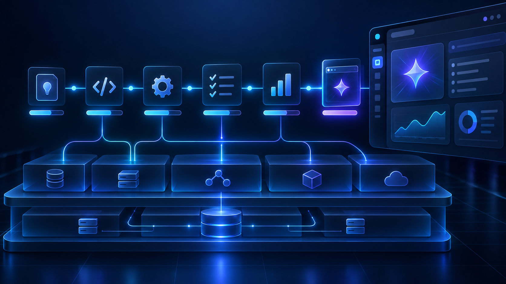 AI feature development timeline — production workflow and architecture